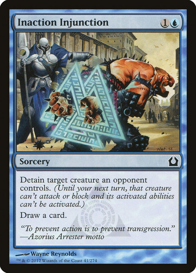 Inaction Injunction [Return to Ravnica] | Rock City Comics