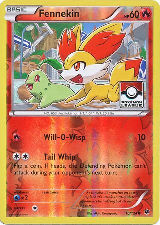 Fennekin (10/124) (League Promo) [XY: Fates Collide] | Rock City Comics