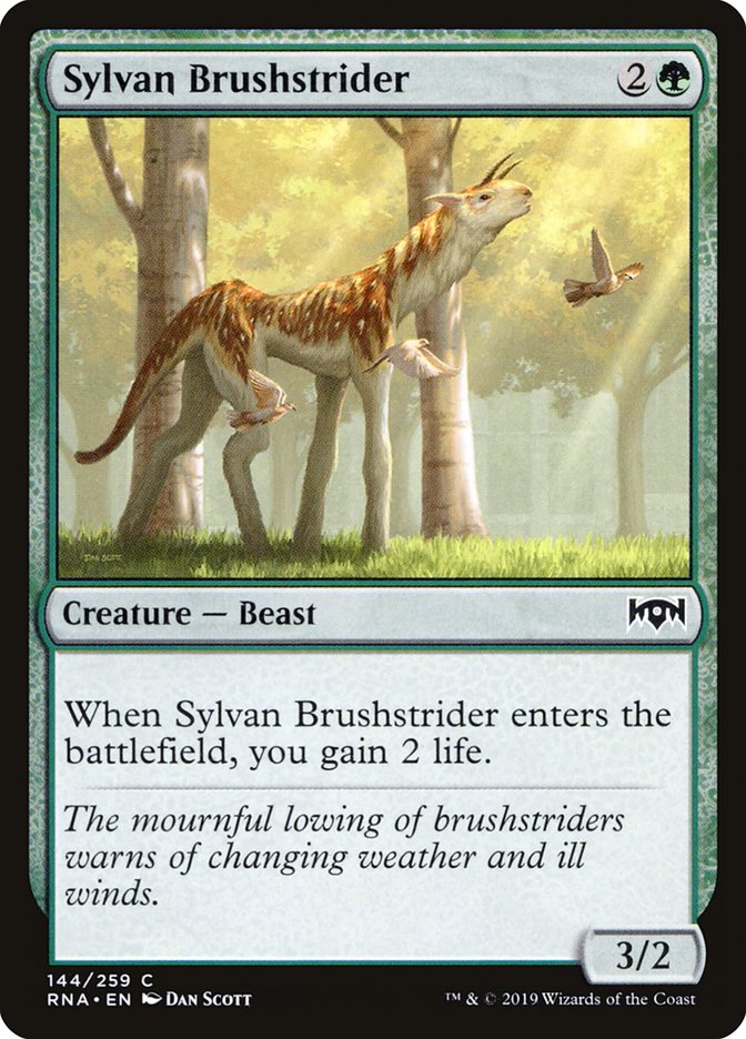 Sylvan Brushstrider [Ravnica Allegiance] | Rock City Comics