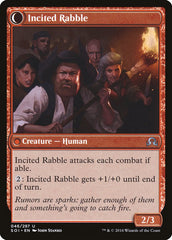 Town Gossipmonger // Incited Rabble [Shadows over Innistrad] | Rock City Comics