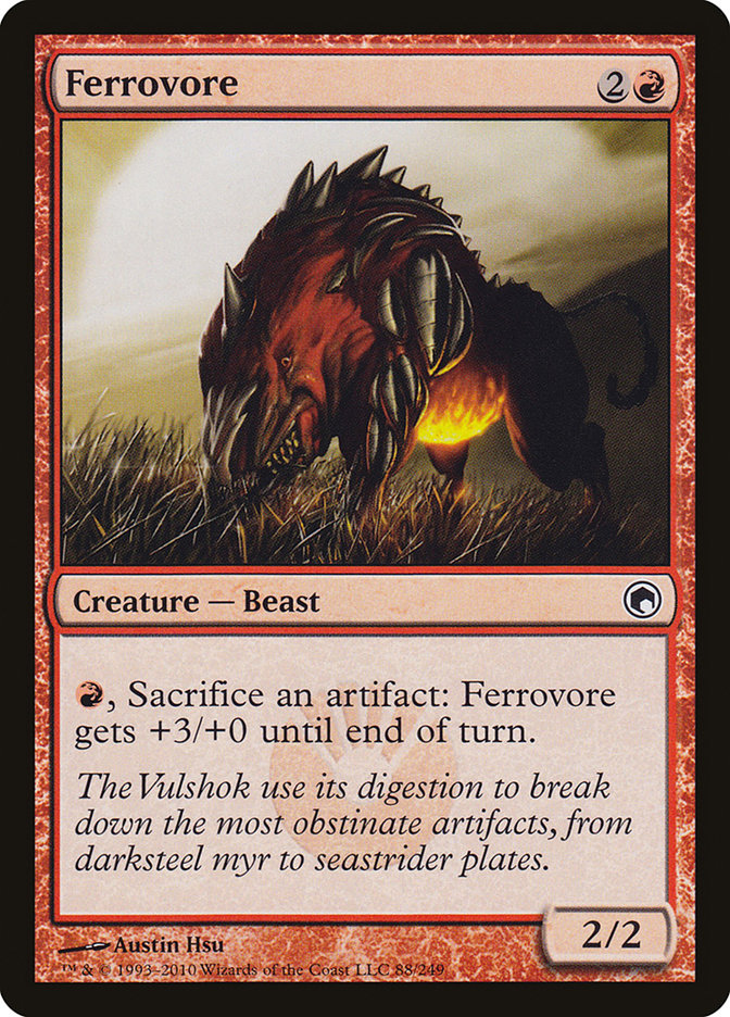 Ferrovore [Scars of Mirrodin] | Rock City Comics