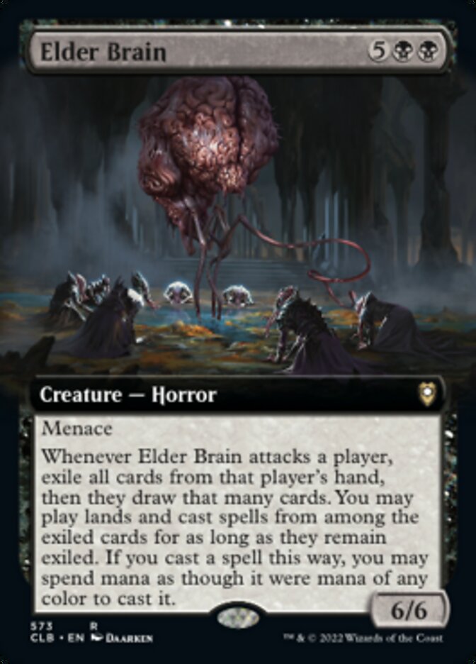 Elder Brain (Extended Art) [Commander Legends: Battle for Baldur's Gate] | Rock City Comics