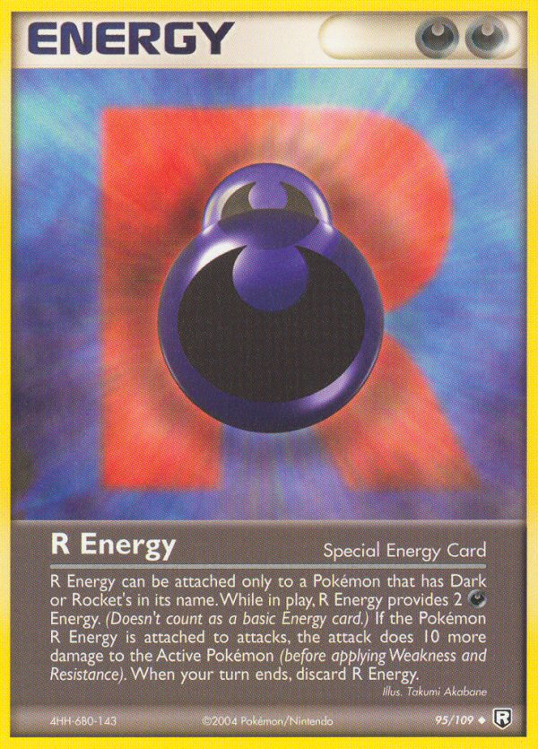 R Energy (95/109) [EX: Team Rocket Returns] | Rock City Comics