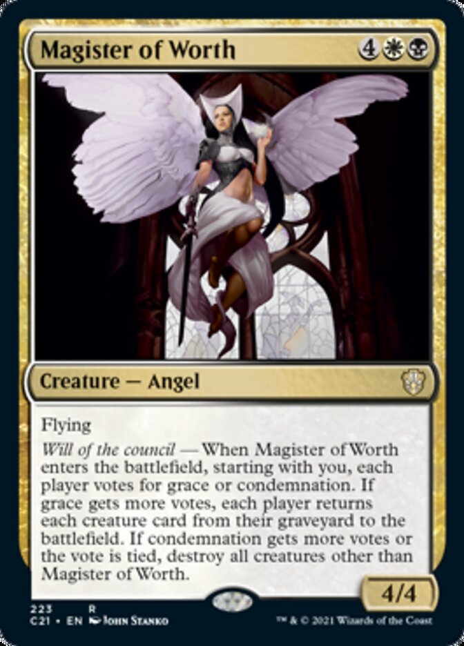 Magister of Worth [Commander 2021] | Rock City Comics