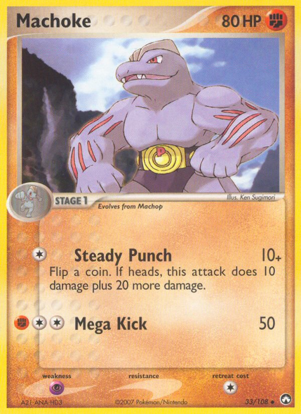 Machoke (33/108) [EX: Power Keepers] | Rock City Comics