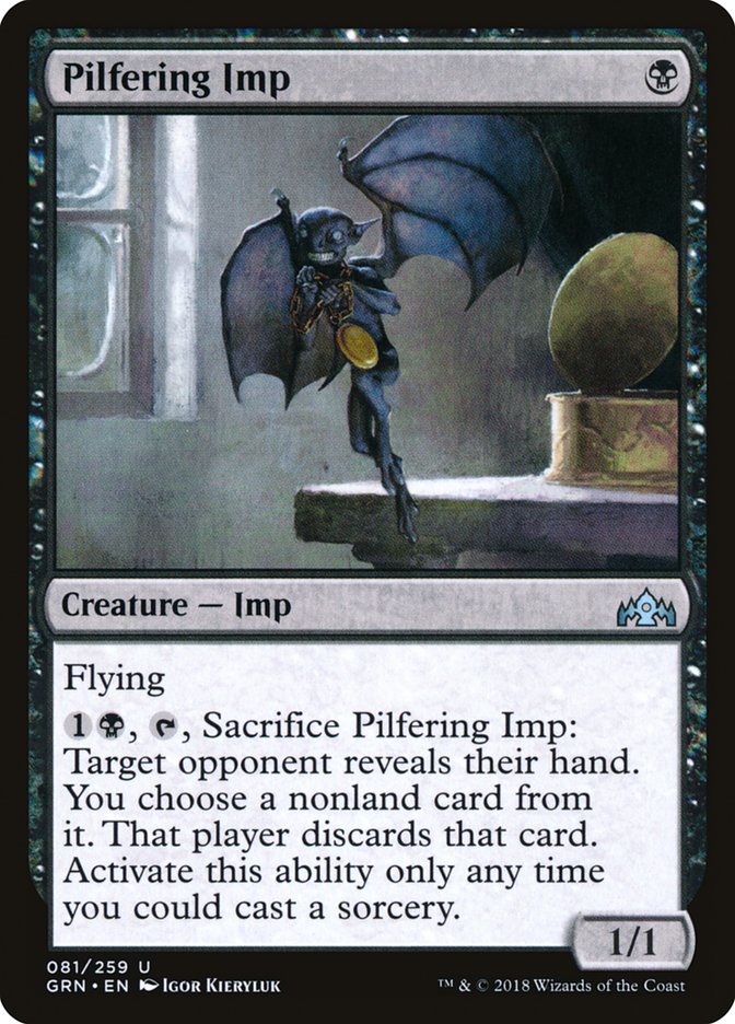 Pilfering Imp [Guilds of Ravnica] | Rock City Comics