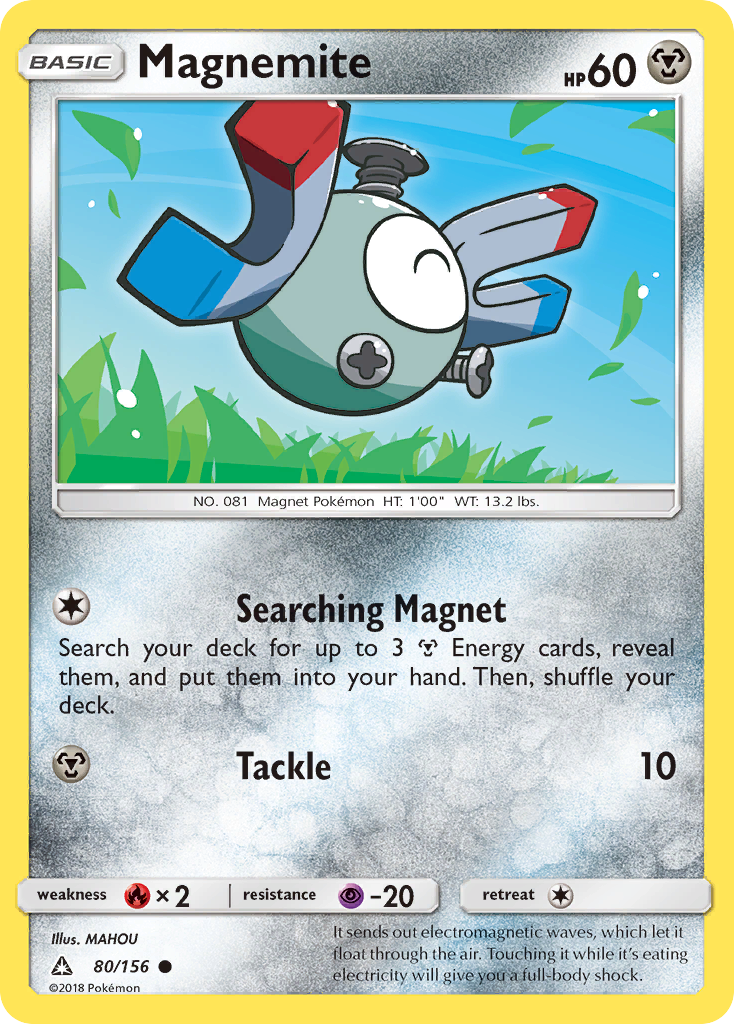 Magnemite (80/156) [Sun & Moon: Ultra Prism] | Rock City Comics