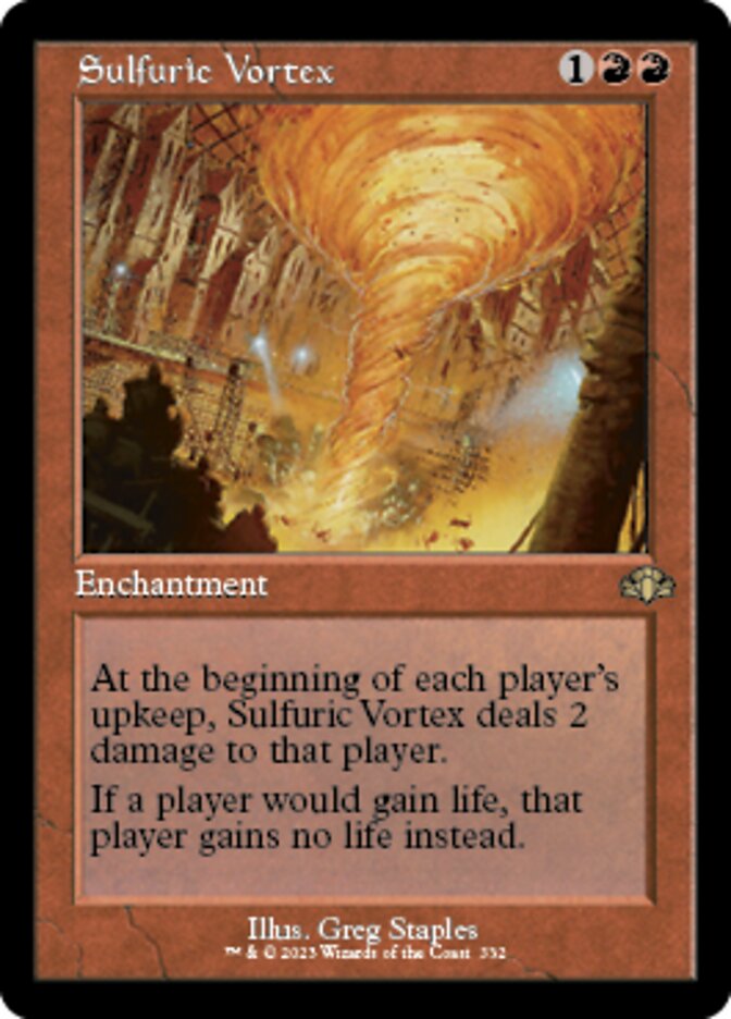 Sulfuric Vortex (Retro) [Dominaria Remastered] | Rock City Comics