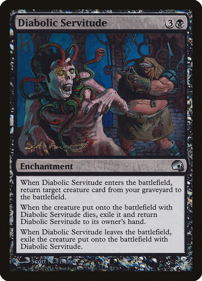 Diabolic Servitude [Premium Deck Series: Graveborn] | Rock City Comics