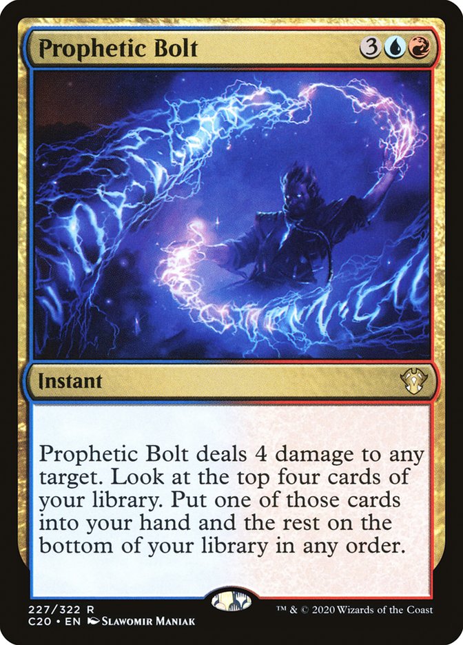 Prophetic Bolt [Commander 2020] | Rock City Comics