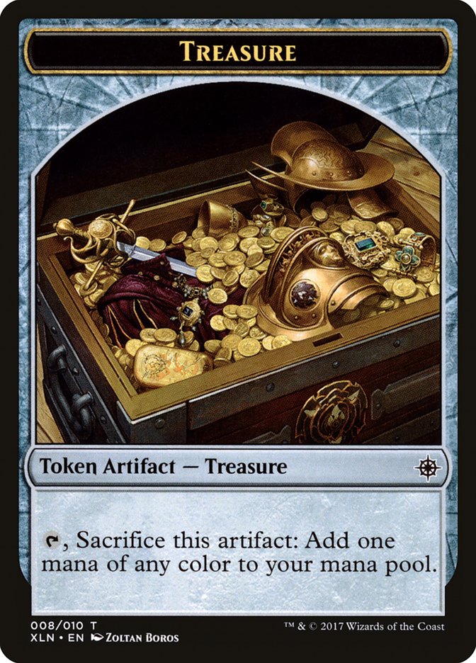 Treasure (008/010) [Ixalan Tokens] | Rock City Comics