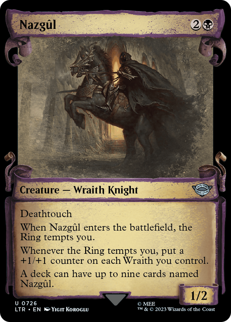 Nazgul (0726) [The Lord of the Rings: Tales of Middle-Earth Showcase Scrolls] | Rock City Comics