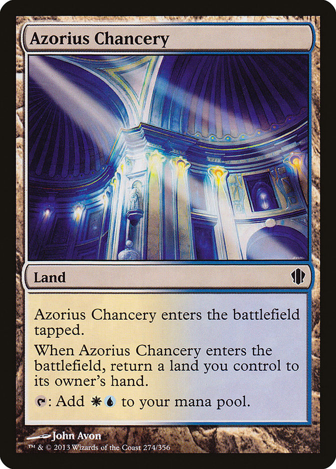 Azorius Chancery [Commander 2013] | Rock City Comics