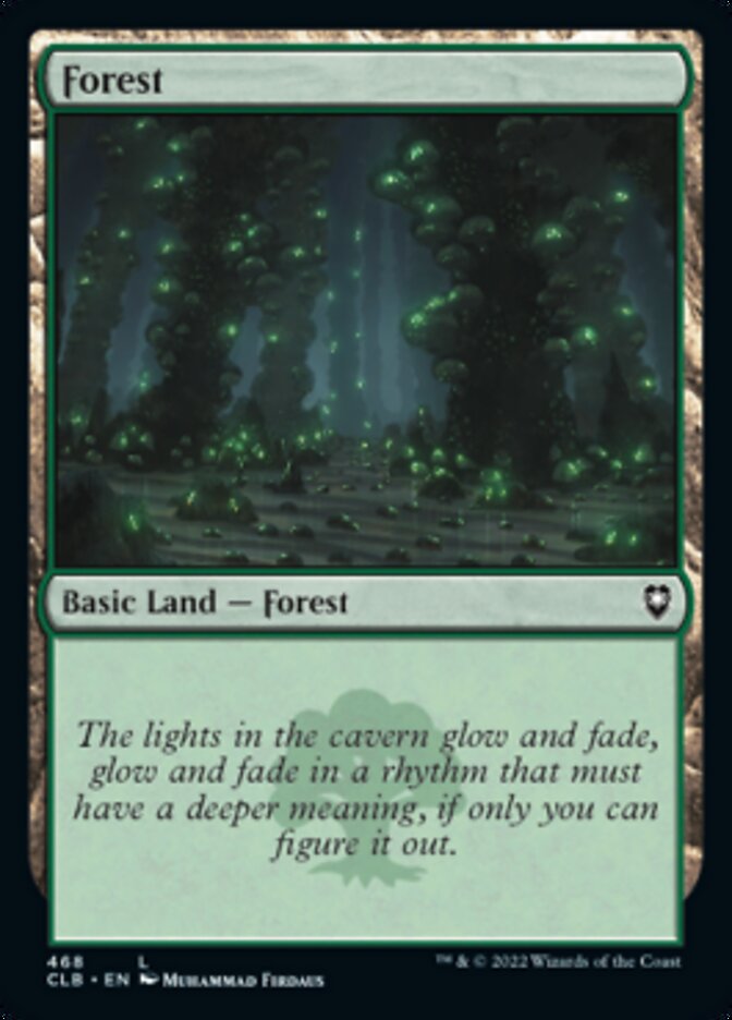 Forest (468) [Commander Legends: Battle for Baldur's Gate] | Rock City Comics