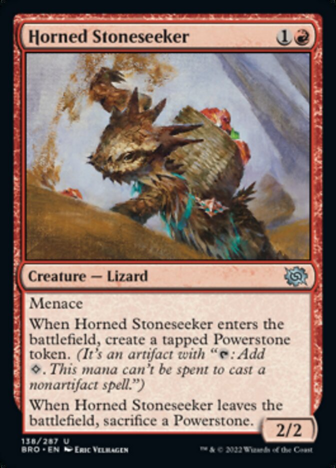 Horned Stoneseeker [The Brothers' War] | Rock City Comics