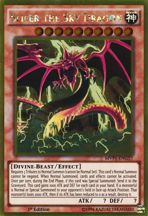 Slifer the Sky Dragon [MVP1-ENG57] Gold Rare | Rock City Comics