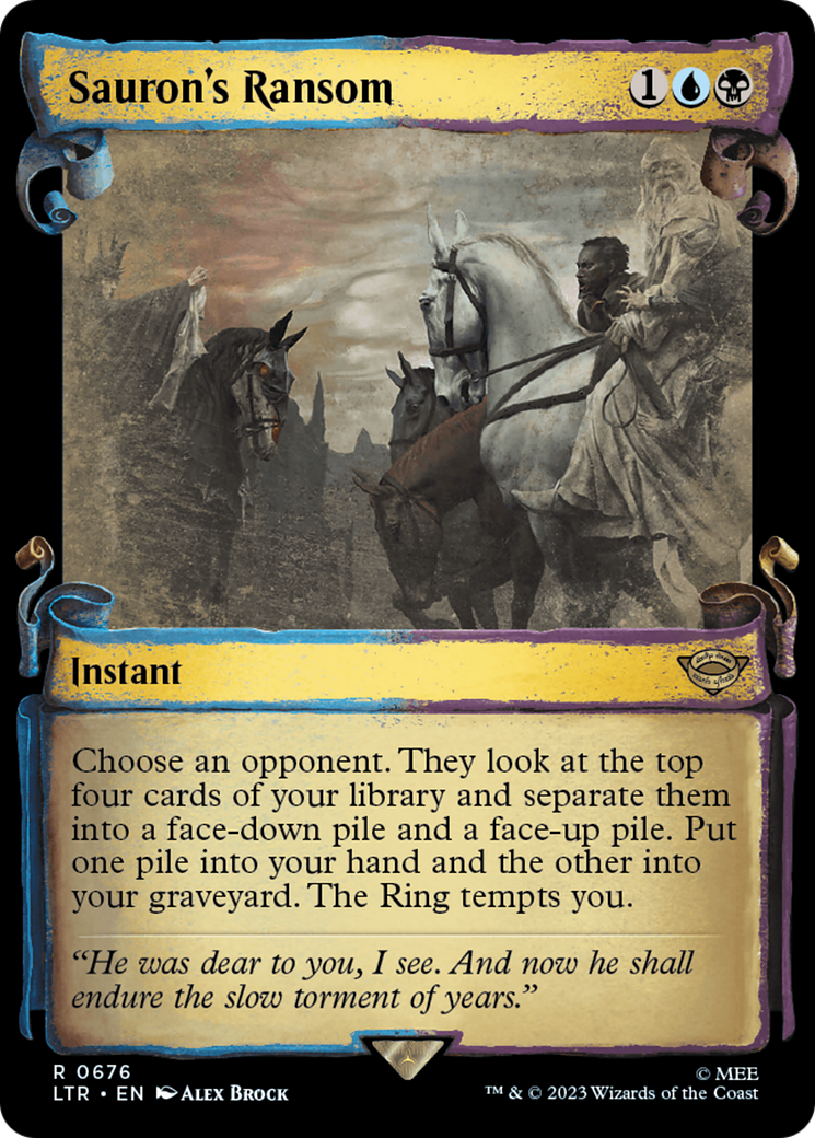 Sauron's Ransom [The Lord of the Rings: Tales of Middle-Earth Showcase Scrolls] | Rock City Comics