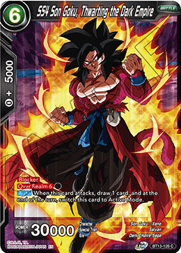 SS4 Son Goku, Thwarting the Dark Empire (Common) [BT13-126] | Rock City Comics