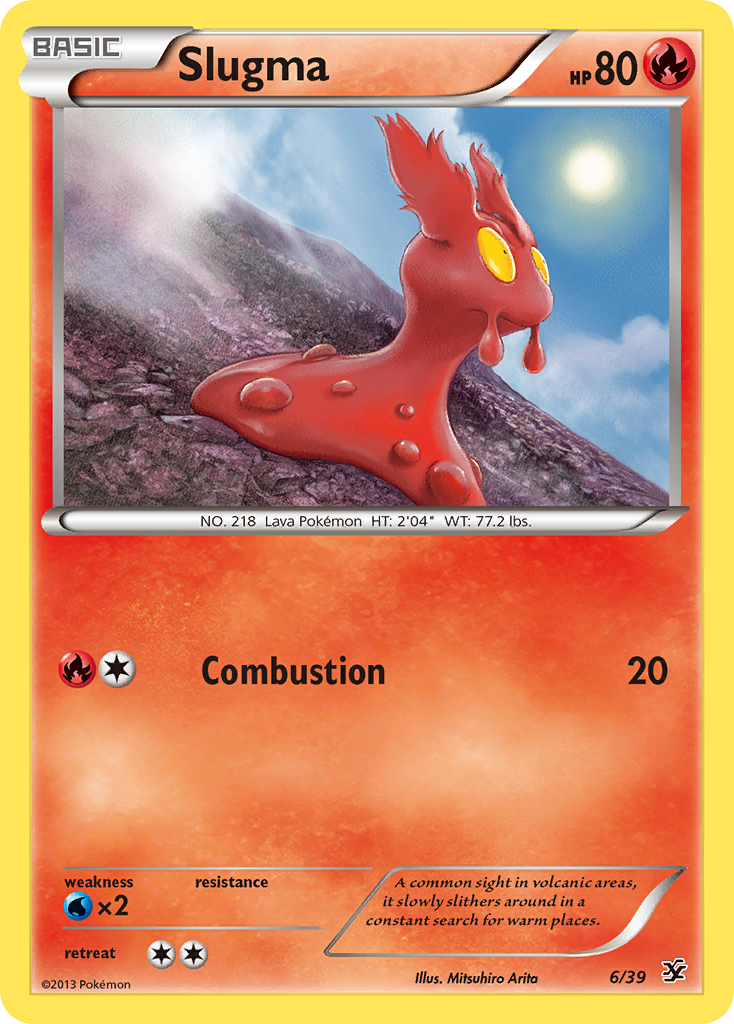 Slugma (6/39) [XY: Kalos Starter Set] | Rock City Comics