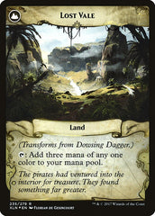 Dowsing Dagger // Lost Vale  [Ixalan Prerelease Promos] | Rock City Comics