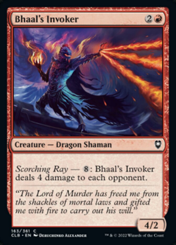 Bhaal's Invoker [Commander Legends: Battle for Baldur's Gate] | Rock City Comics