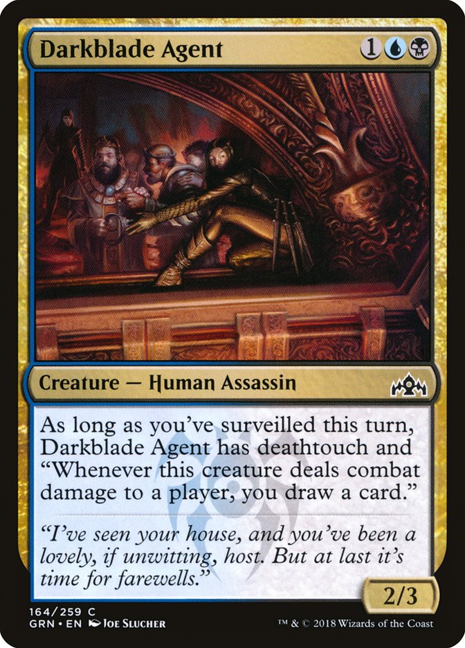 Darkblade Agent [Guilds of Ravnica] | Rock City Comics