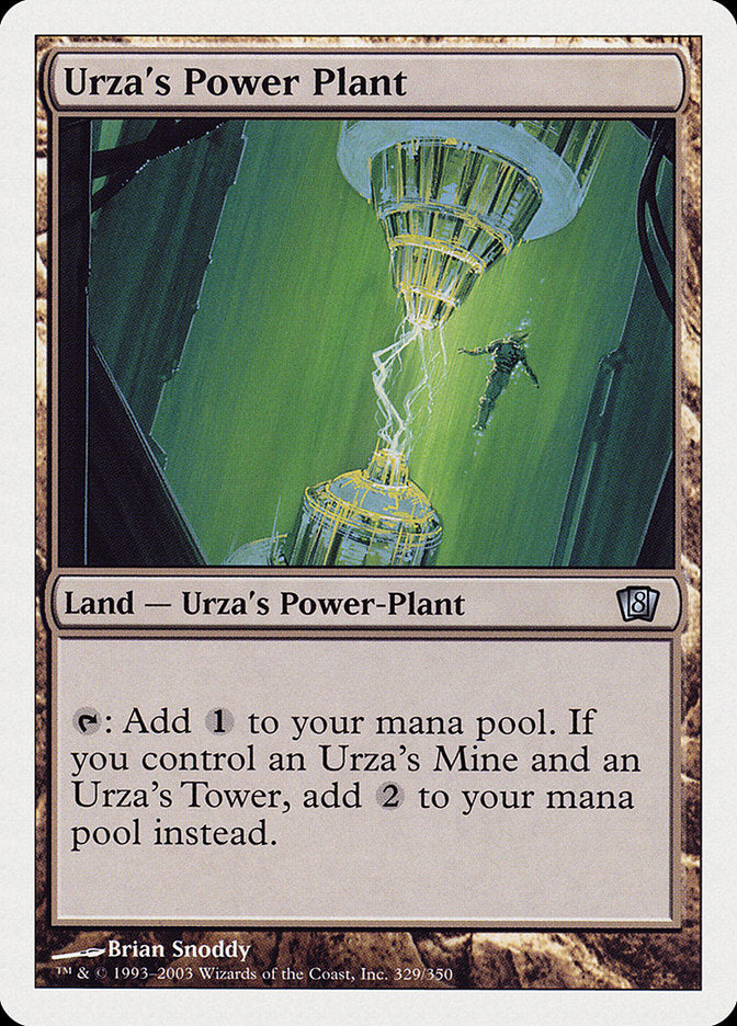 Urza's Power Plant [Eighth Edition] | Rock City Comics