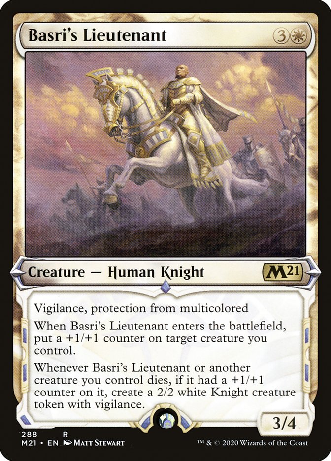 Basri's Lieutenant (Showcase) [Core Set 2021] | Rock City Comics