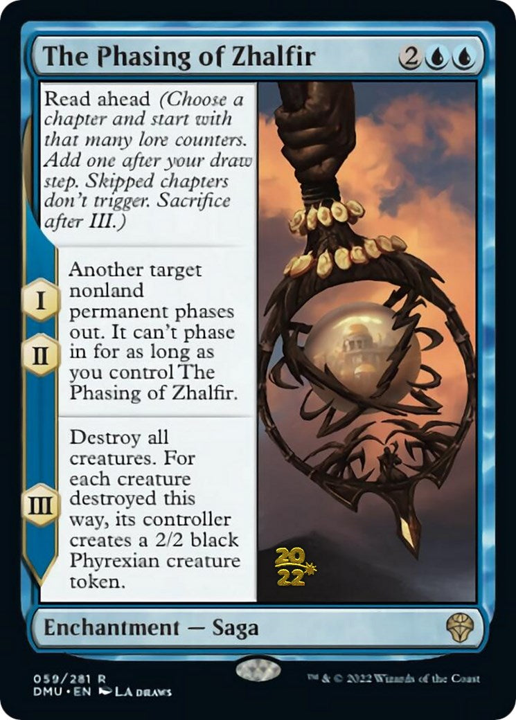 The Phasing of Zhalfir [Dominaria United Prerelease Promos] | Rock City Comics