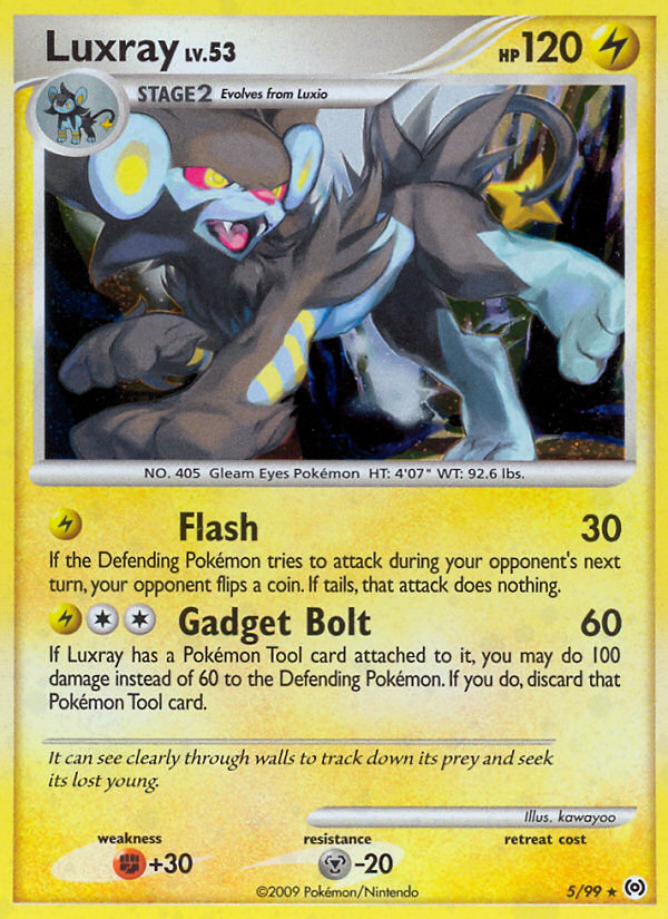 Luxray (5/99) [Platinum: Arceus] | Rock City Comics