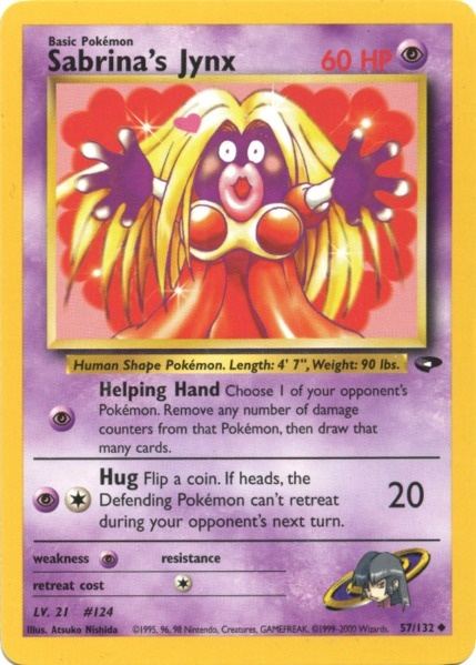 Sabrina's Jynx (57/132) [Gym Challenge Unlimited] | Rock City Comics