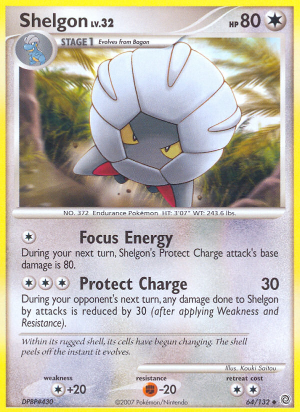 Shelgon (64/132) [Diamond & Pearl: Secret Wonders] | Rock City Comics