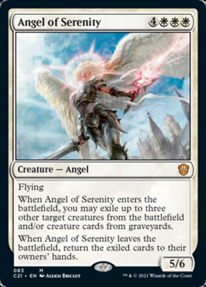 Angel of Serenity [Commander 2021] | Rock City Comics