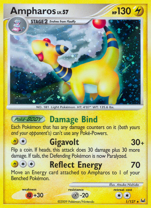 Ampharos (1/127) [Platinum: Base Set] | Rock City Comics