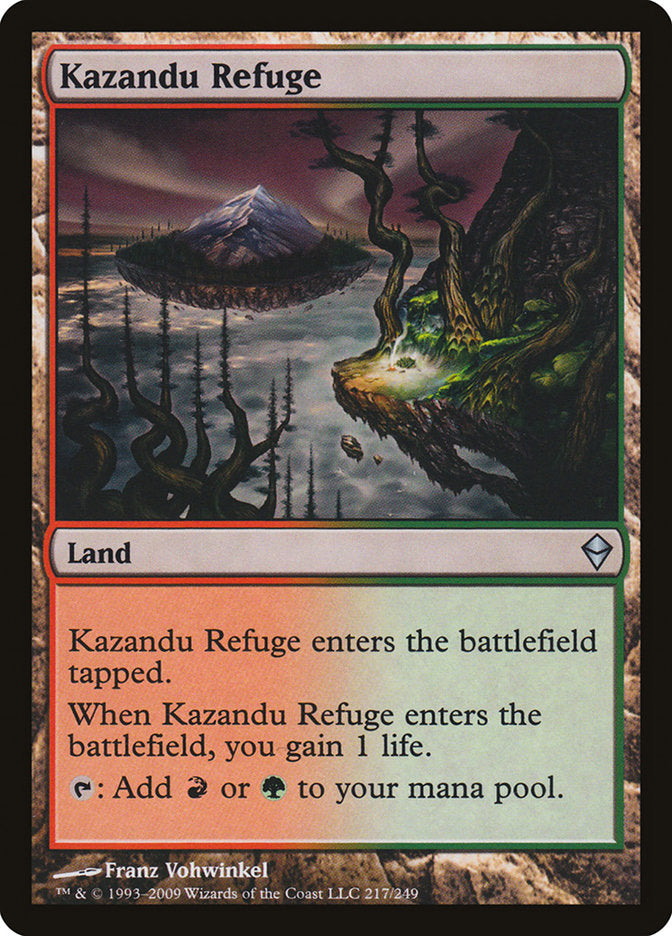 Kazandu Refuge [Zendikar] | Rock City Comics