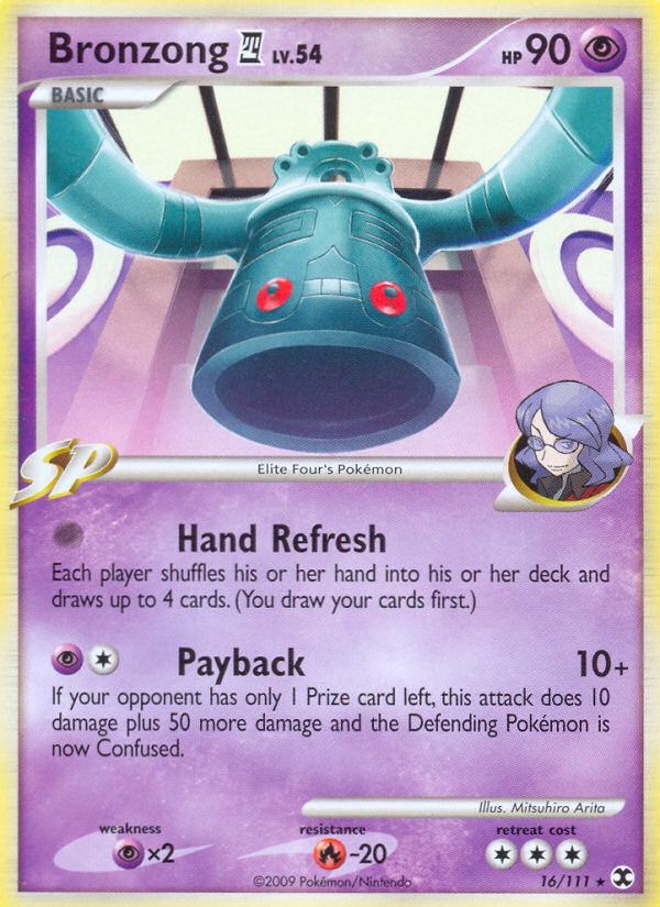 Bronzong (16/111) [Platinum: Rising Rivals] | Rock City Comics