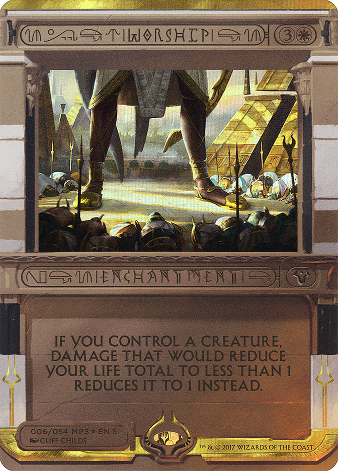 Worship (Invocation) [Amonkhet Invocations] | Rock City Comics