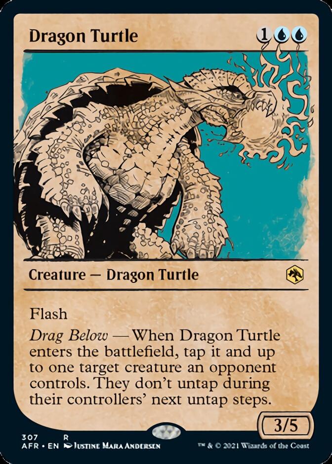 Dragon Turtle (Showcase) [Dungeons & Dragons: Adventures in the Forgotten Realms] | Rock City Comics