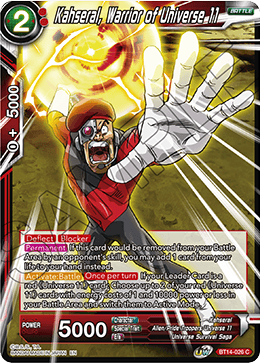 Kahseral, Warrior of Universe 11 (BT14-026) [Cross Spirits] | Rock City Comics