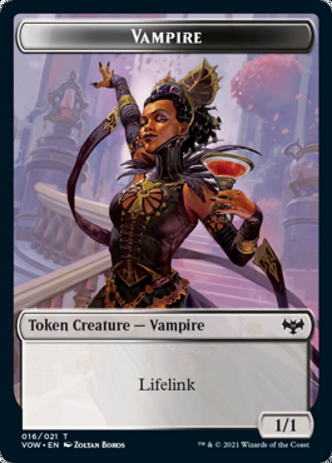 Vampire Token (016) [Innistrad: Crimson Vow Tokens] | Rock City Comics