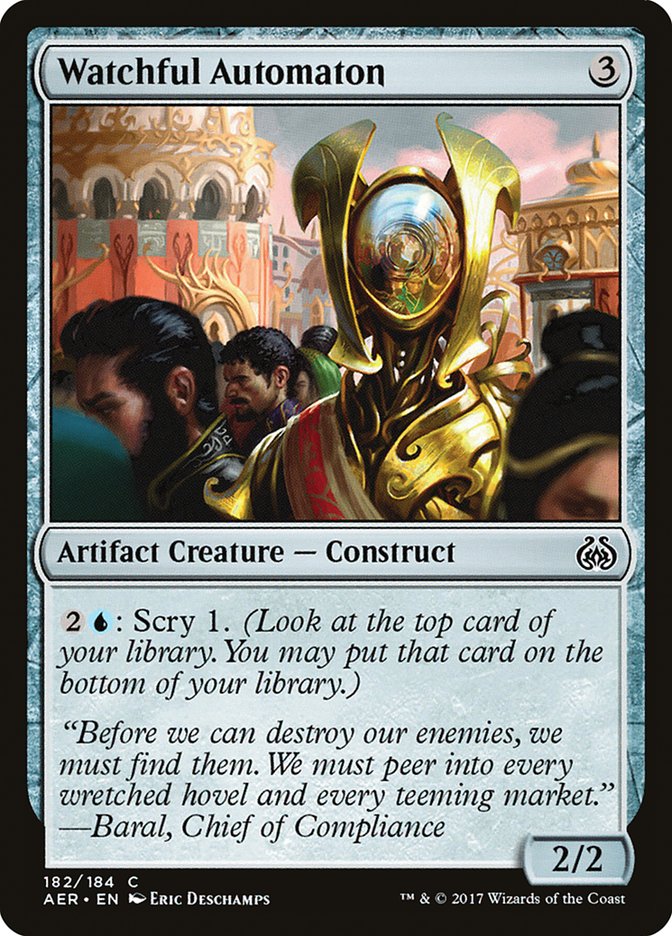 Watchful Automaton [Aether Revolt] | Rock City Comics