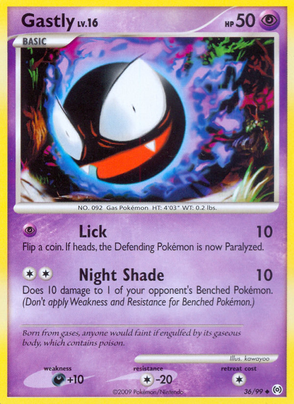 Gastly (36/99) [Platinum: Arceus] | Rock City Comics