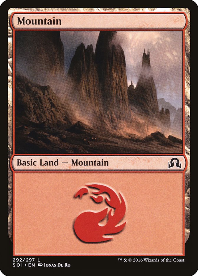 Mountain (292) [Shadows over Innistrad] | Rock City Comics