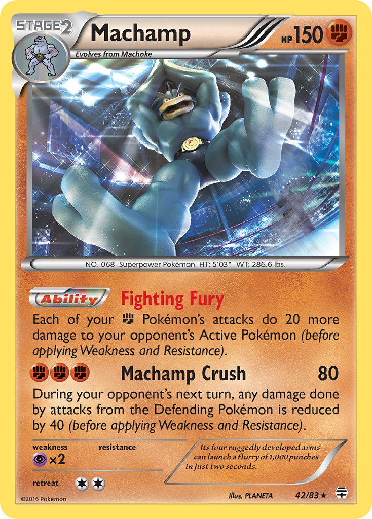 Machamp (42/83) [XY: Generations] | Rock City Comics