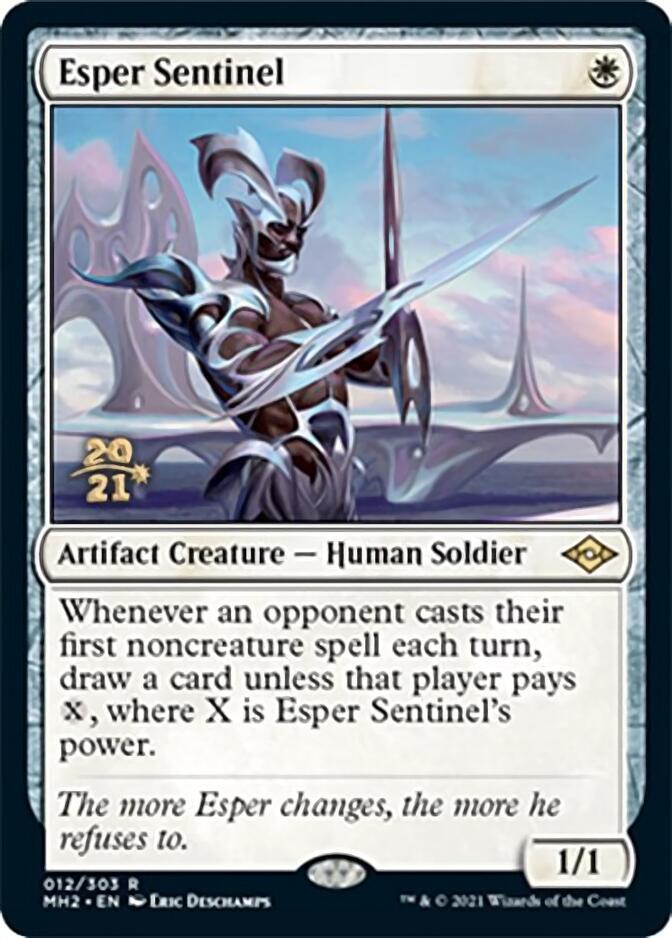 Esper Sentinel [Modern Horizons 2 Prerelease Promos] | Rock City Comics