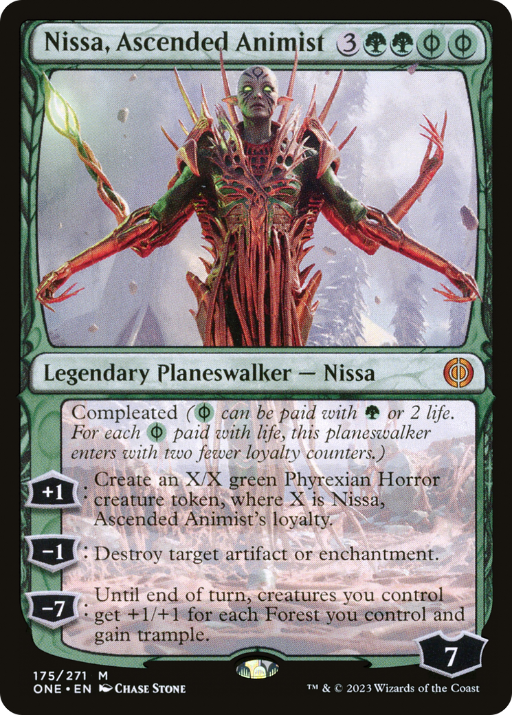 Nissa, Ascended Animist [Phyrexia: All Will Be One] | Rock City Comics