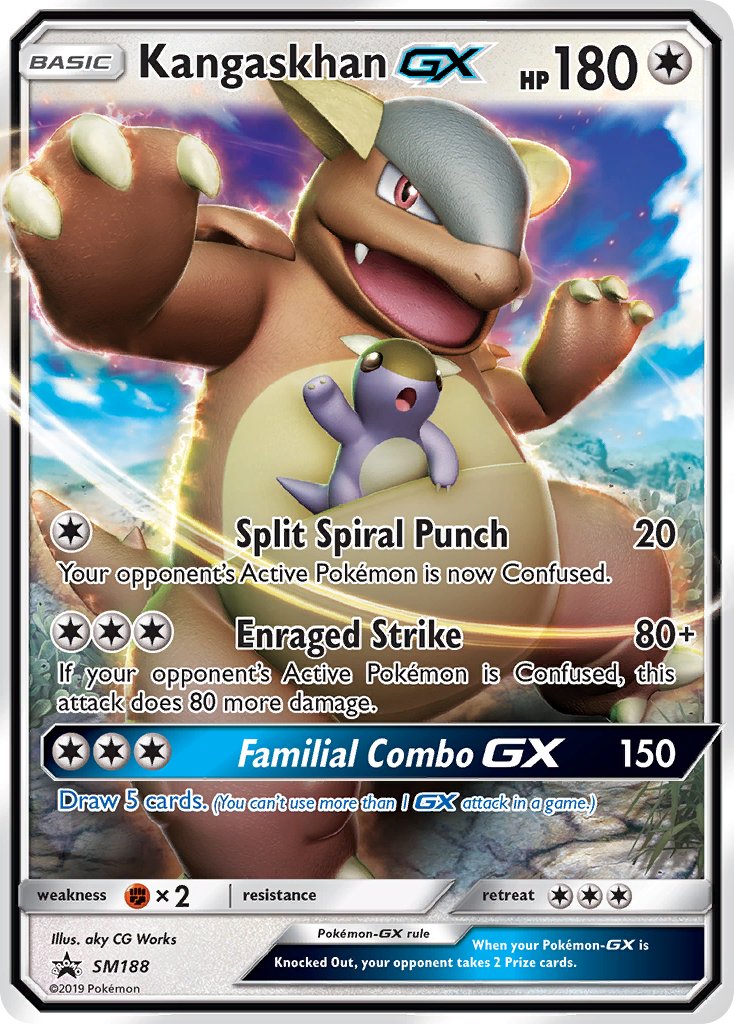 Kangaskhan GX (SM188) [Sun & Moon: Black Star Promos] | Rock City Comics