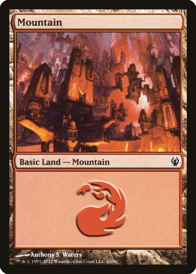 Mountain (43) [Duel Decks: Izzet vs. Golgari] | Rock City Comics