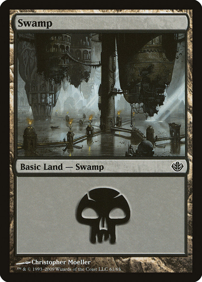 Swamp (61) [Duel Decks: Garruk vs. Liliana] | Rock City Comics