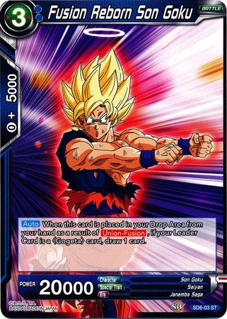 Fusion Reborn Son Goku (Starter Deck - Resurrected Fusion) (SD6-03) [Miraculous Revival] | Rock City Comics